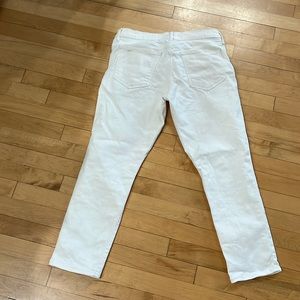 Gap white skinny cropped